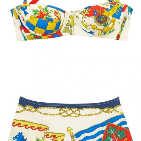 Etro nautical print push up two piece bikini - Picture 8 of 13
